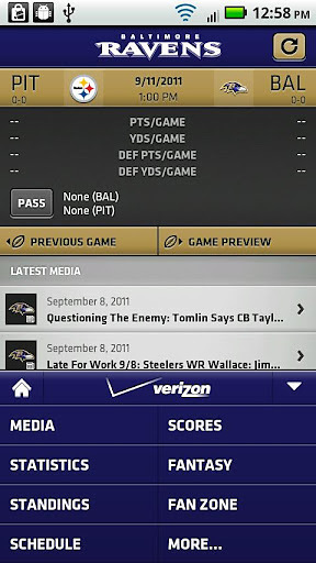 Baltimore Ravens Mobile截图4