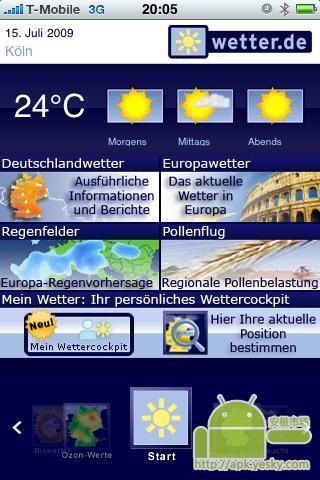 wetter.de-天气截图3