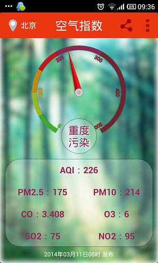 PM2.5空气监测截图1