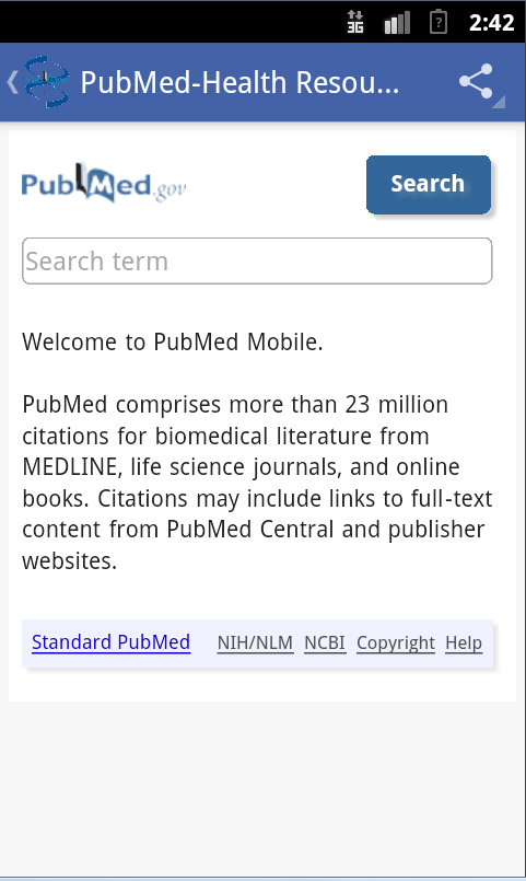 PubMed & Health Resources截图5