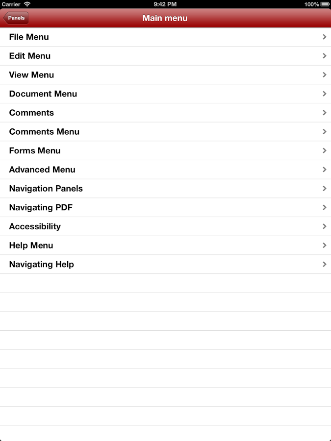 Shortcuts Acrobat Reader截图4