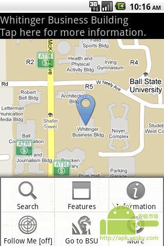 鲍尔州立大学地图截图1