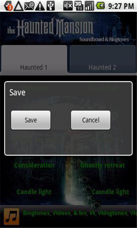 幽灵鬼屋铃声截图2