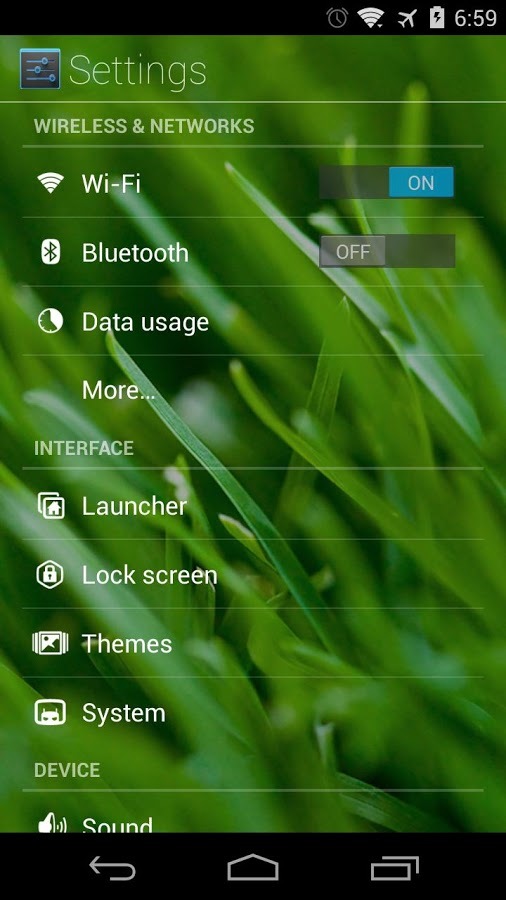 HoloGlass Theme [Beta]截图1