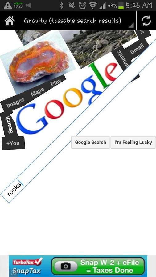Google Tricks web browser截图1
