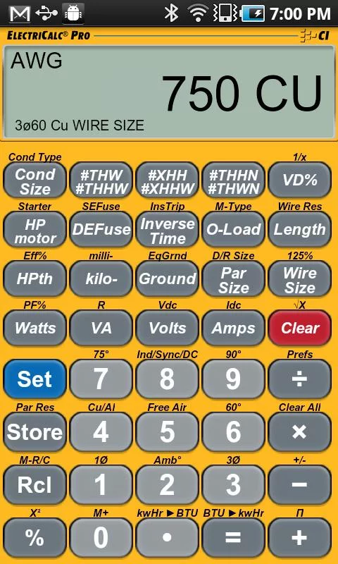 电学计算器ElectriCalc Pro Calculator截图1