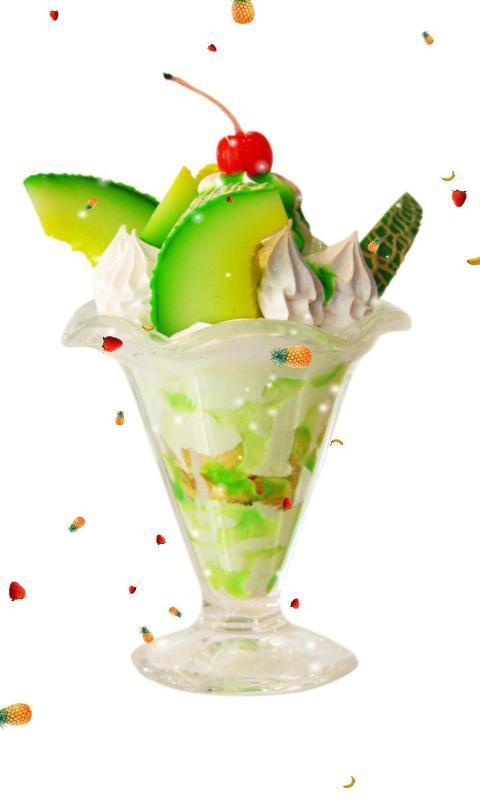 水果冰淇淋-绿豆动态壁纸截图3