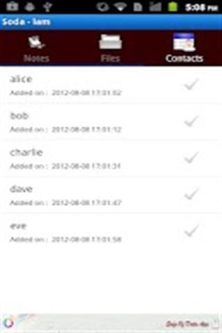 Soda Safe of Data App Mobile截图3