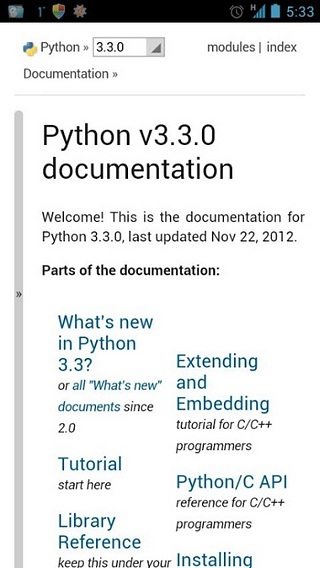 Docs for Python截图2