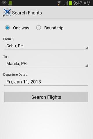 Flight Search PH截图4