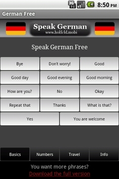 Speak German Free截图
