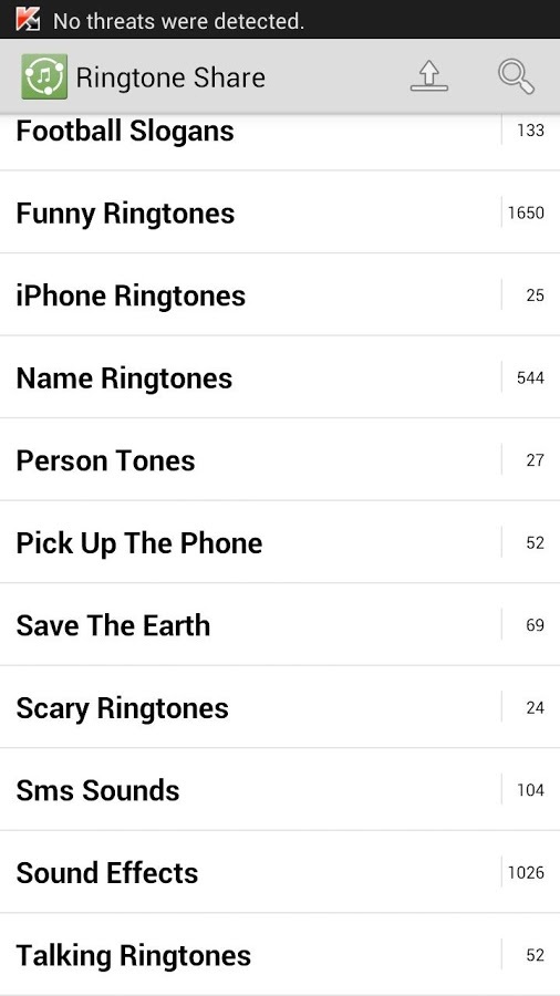 Free ringtone - Ringtone Share截图2