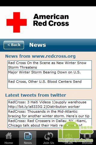 美国红十字会截图2