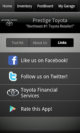 Prestige Toyota DealerApp截图2