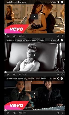 Justin Bieber的歌曲截图1