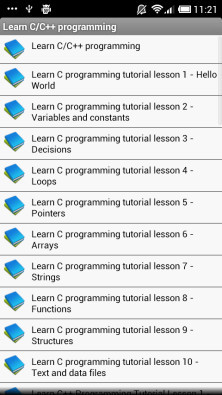 Learn C/C++ programming截图2