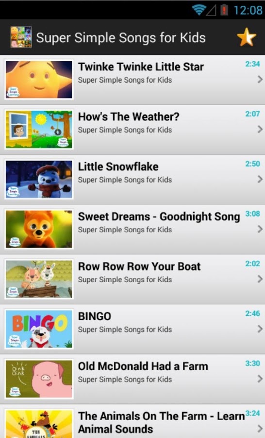 Super Simple Songs for Kids截图7