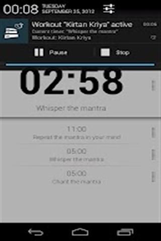 瑜伽定时器截图1