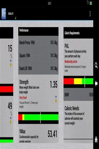 健康和Fit计算器截图5