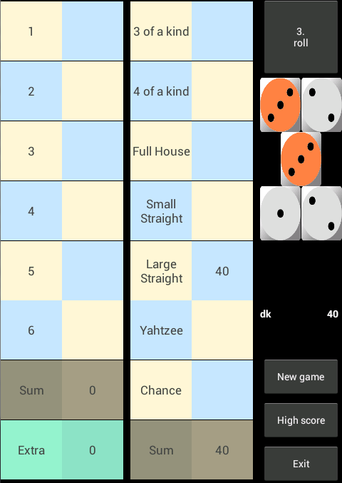 Yahtzee US截图1