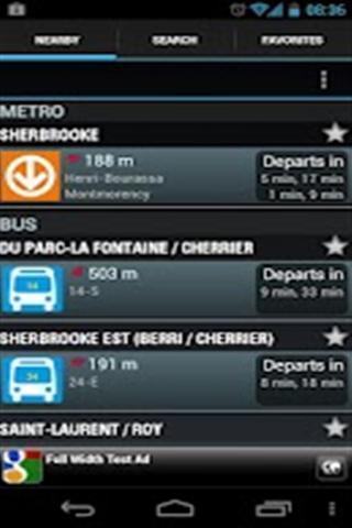 Montreal Metro & Bus截图1