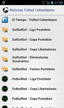 Colombian Soccer News截图