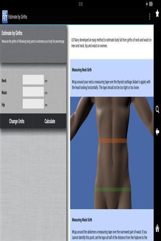 健康和Fit计算器截图3
