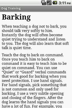 Dog Training截图