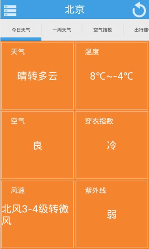 气象台截图1