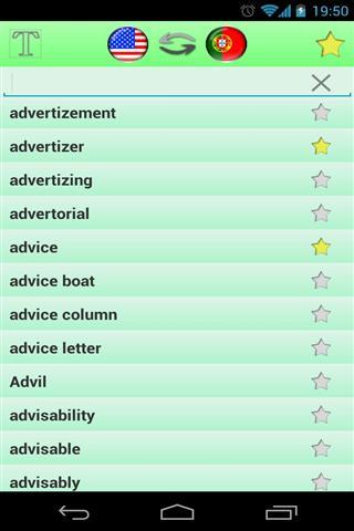 英语-葡萄牙语词典截图5