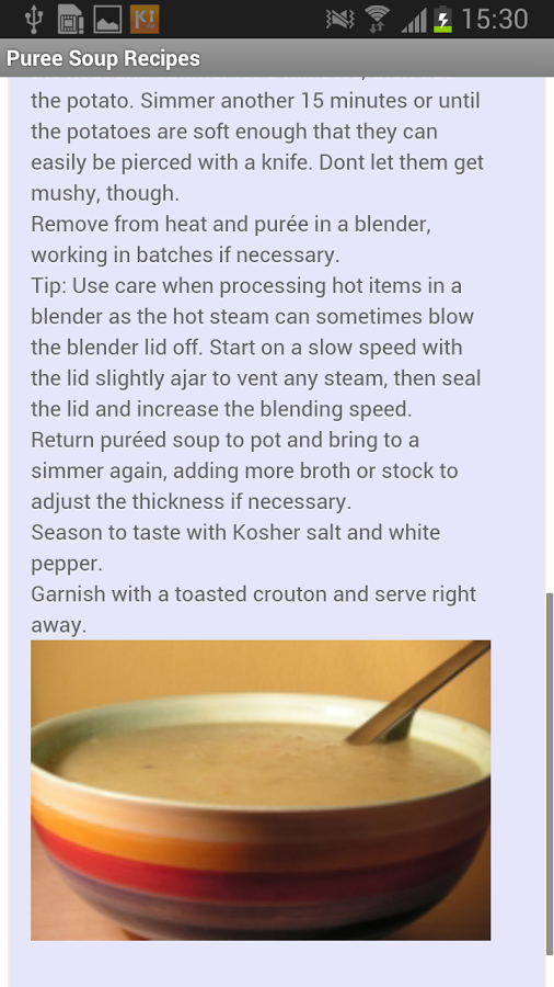 Puree Soup Recipes截图3