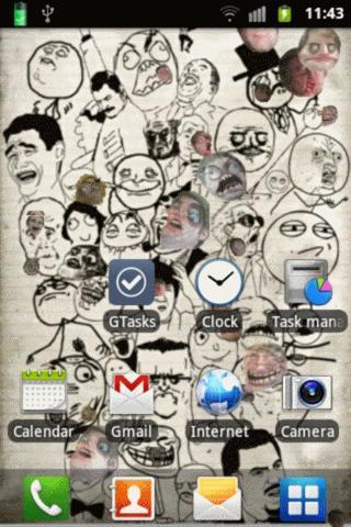 Memes Live Wallpaper 3D截图1