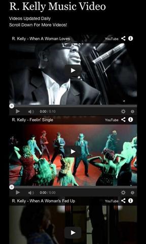 音乐视频 R. Kelly Music Videos截图1