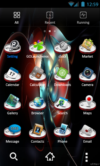 3D HD Go Launcher EX截图5