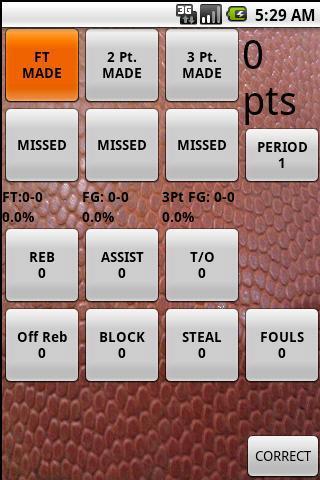 InstantStat Basketball Lite截图1