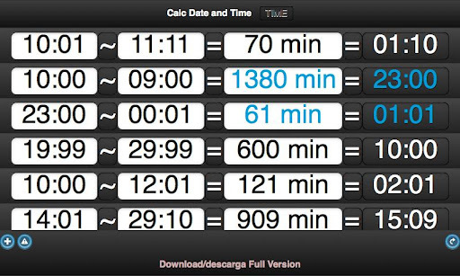 日期和时间计算器截图3