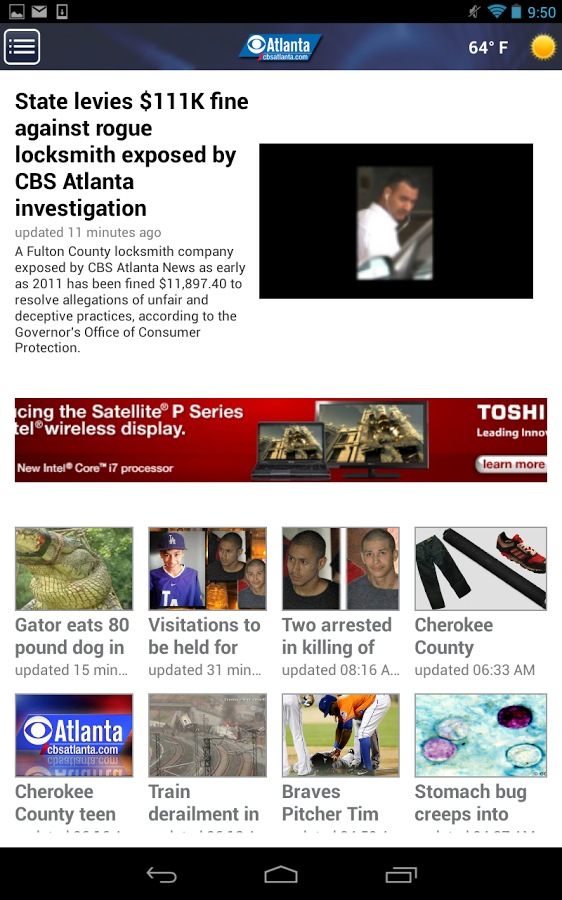 CBS Atlanta Mobile截图2