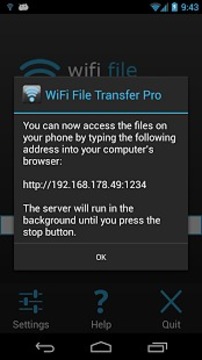WiFi 文件转移专业版截图