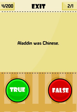 True of False-Test截图2