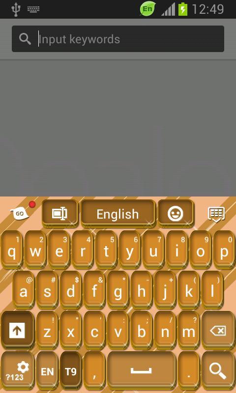 Golden Coins Keyboard截图2