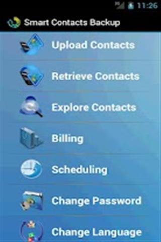 Smart Contacts Backup截图1