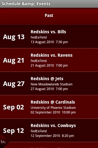 The Official Redskins App截图3