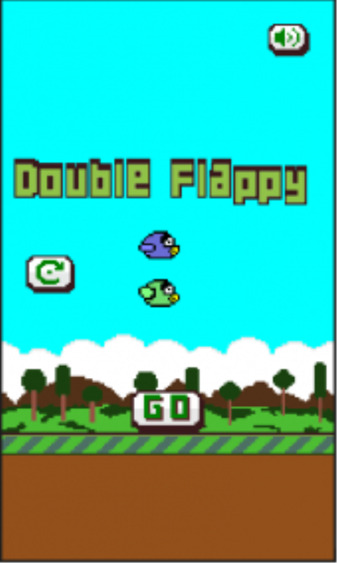 两只flappy bird截图3