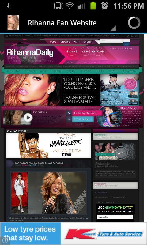 Rihanna 2013 Tour Music News截图3