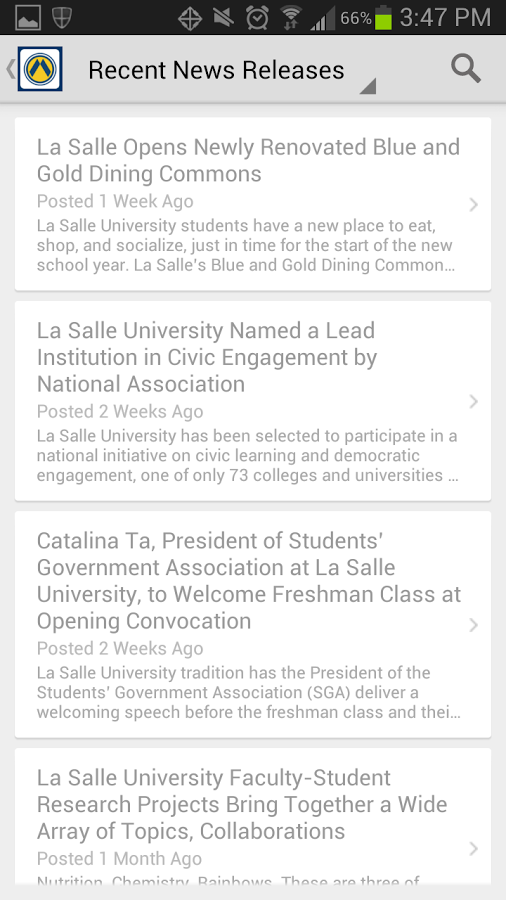 La Salle University截图6