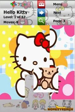 Hello Kitty PuzzleJigsaw截图