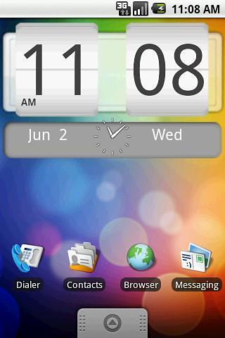 Android系统的FlipClock4X2版截图1