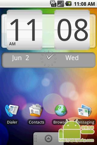 Android系统的FlipClock4X2版截图3