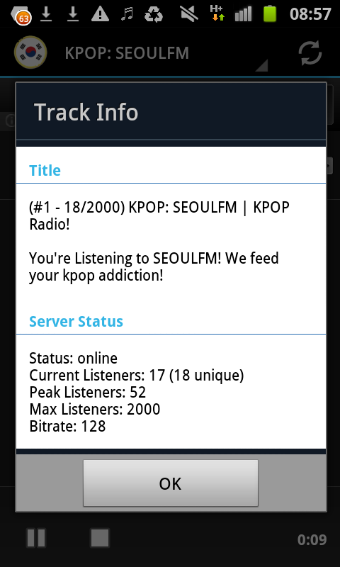 KPOP Music Radio Stations截图4