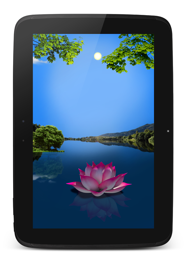 Exotic Lotus HD Live wallpaper截图1